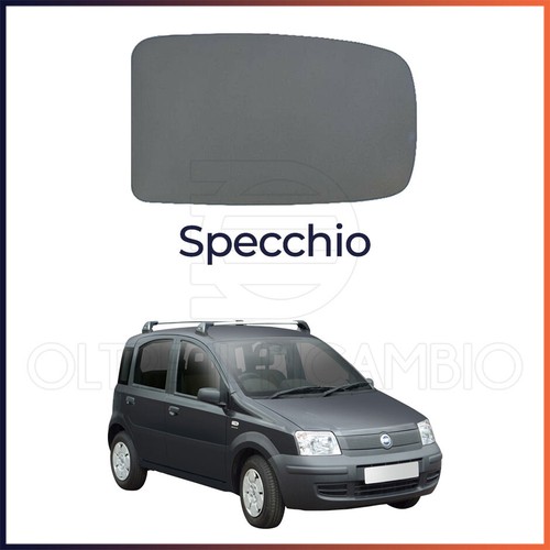 Vetro specchietto fiat - vetro, panda