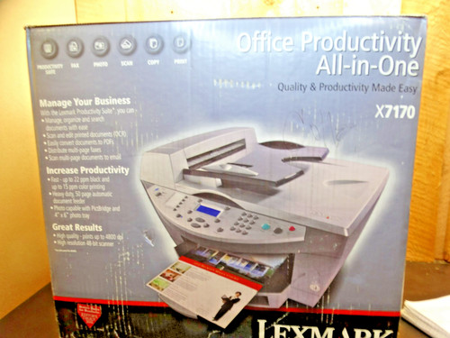 Lexmark x7170 - lexmark,