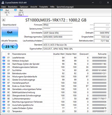 1 TB Seagate 2,5" pollici HDD