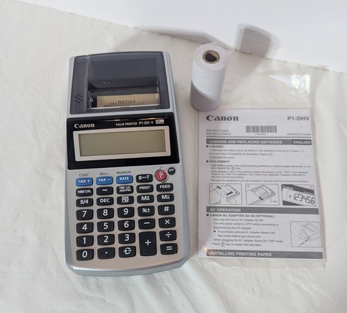 Calcolatrice stampante cannon - calcolatrice,