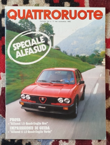 Quattroruote supplemento 1982 - supplemento,