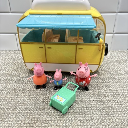 Peppa pig camper giallo - camper,