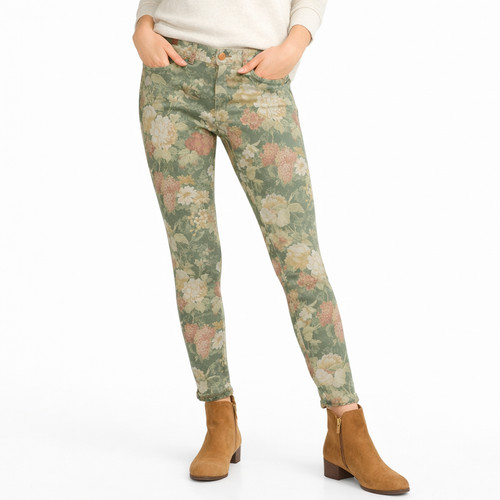 Zara trafaluc floral jeggings - floral,
