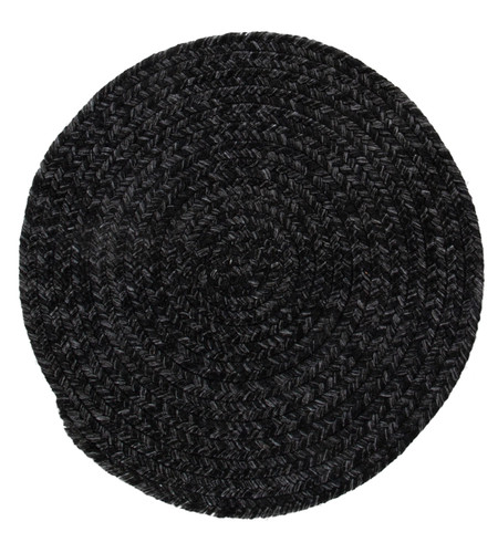 Tappeto solid rotondo - rotondo, grigio