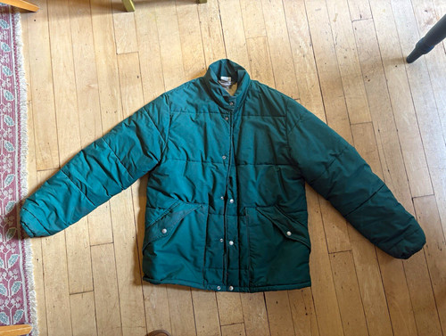 Giubbotto uomo verde puffer - , xl