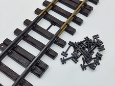 25 connettori di ricambio adatti per staffe per binari LGB scala G resistenti ai raggi UV 