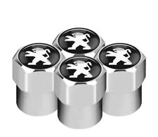 ✅4 Tappi copri Valvole Pneumatici PEUGEOT 108 206 207 208 308 508 2008 3008 ✅