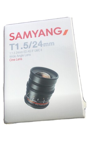 Samyang 24mm as if - ed,