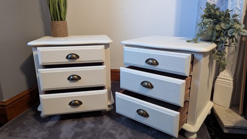 Coppia comodini upcycled - comodini,