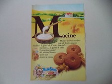 advertising Pubblicità 1980 MACINE MULINO BIANCO