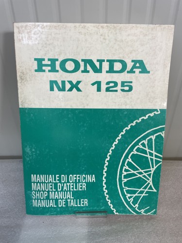 Manuale officina honda nx125 - honda,
