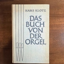 Das Buch von der Orgel by Hans