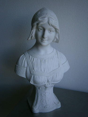 Busto donna 1900 statua - busto,