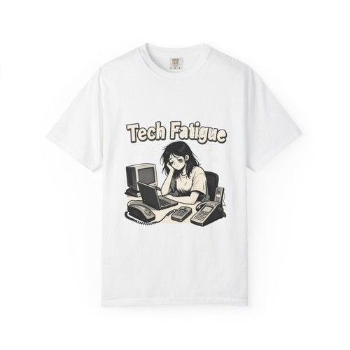 Shirt anime tech fatigue - tech,