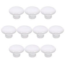  Pomello per cassetto 10 pezzi cassetto circolare estraibile singolo foro maniglia ceramica decorativa