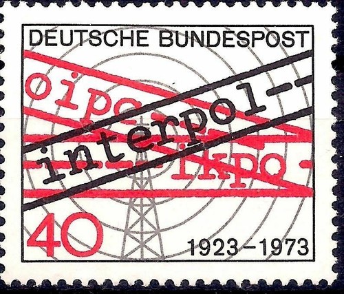 Germania 1973 interpol polizia - germania,