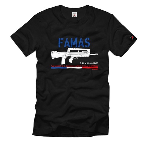 Maglietta famas fusil - maglietta,