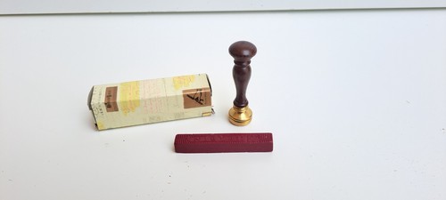 Set timbro con sigillo - sigillo, in