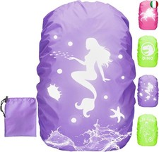 YOUYIKE Coprizaino Antipioggia, 30-40L Parapioggia Bambino per Zaino