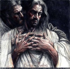 Andreas Noßmann Originale - "Bacio di Giuda"