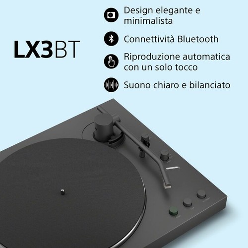 Sony lx3bt giradischi con - giradischi,