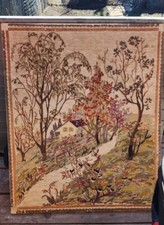 Quadro arazzo 1934 ricamato a