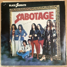 black Sabbath Sabotage Lp