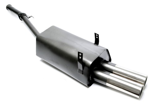 Scarico sportivo 2x76 - , mm