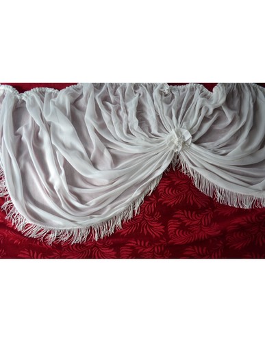 Tenda mantovana con fiore - /,