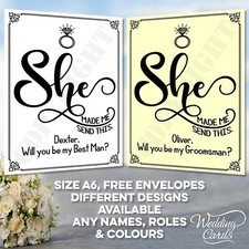 Will you be my Best Man Card