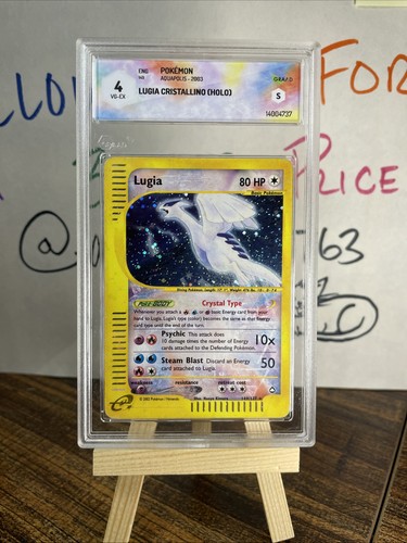 Lugia crystal - lugia, (holo)