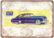 1949 buick vintage auto - auto, ad
