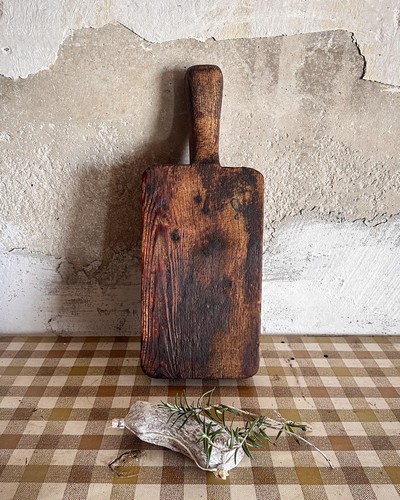 Antico tagliere ceppo - antico, legno