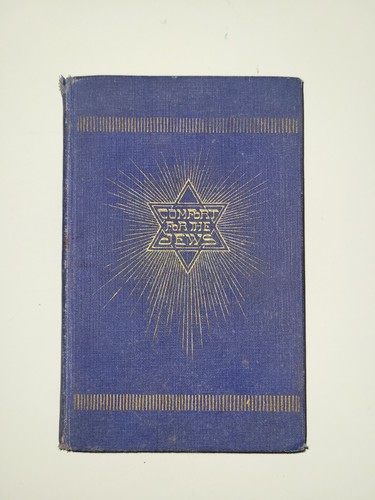 Comfort for the jews 1925 - the, jews,