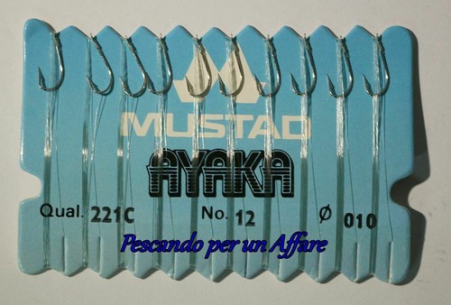 Mustad ayaka qual - mustad, qual.221c