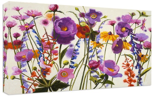 Quadro moderno astratto fiori - astratto,