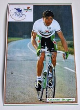 CYCLISME Photo Cycliste GIANNI BUGNO Champion du Monde 1993 .