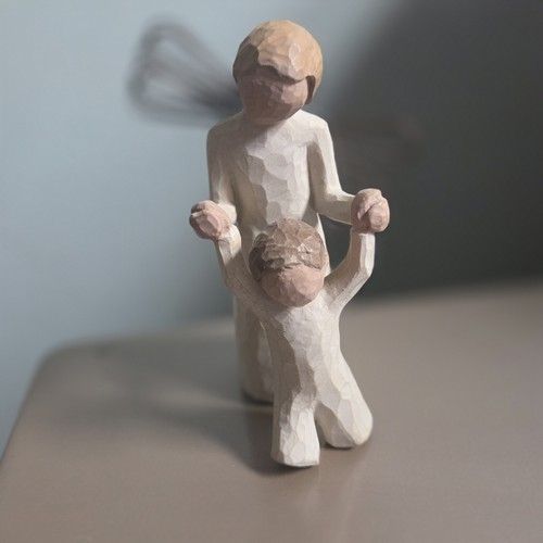 Statuina angelo custode - , albero