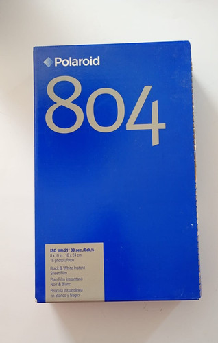 Polaroid 804 8x10 20x25 - bw,
