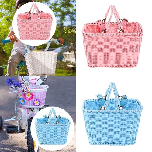 Cestino vimini per bici - cestino,