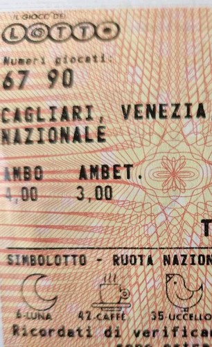 Metodo lotto ambosecco terno - lotto-, ambosecco-terno