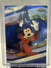 2025 Topps Chrome Disney Zaffiro Apprendista Stregone Topolino #190 Fantasia