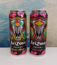 Arizona Energy Drink 2 x 50 cl mucho mango watermelon bevanda energetica anguria