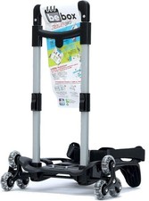 Be Box carrello portazaino trolley 3 ruote nero