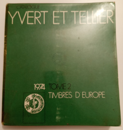 Catalogo yvert tellier - catalogo, 1974