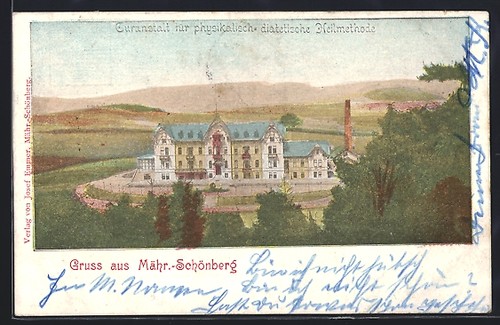 Cartolina artista moravia - cartolina,