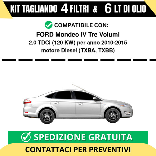 Tagliando per ford mondeo - tagliando, iv