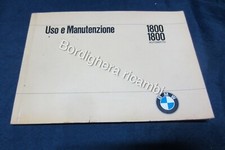 BMW 1800 1969 LIBRETTO MANUALE USO E MANUTENZIONE BUONE CONDIZIONI