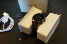 Fossil The Carlyle HR Gen 5 Smartwatch per uomo 44mm Cassa acciaio Inox wear os
