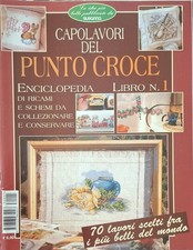 CAPOLAVORI DEL PUNTO CROCE - ENCICLOPEDIA - LIBRO N. 1